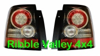 RANGE ROVER SPORT REAR LED TAIL LIGHTS GENUINE UPGRADE LAMPS BLACK INSERTS LR043994 LR043996